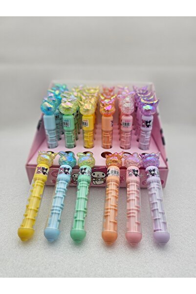 Meyra Accessories sanrio kawaii oyuncaklı rengarenk fosforlu işaretleme kalem...