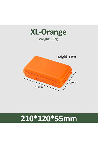 Choice صندوق أدوات EDC برتقالي كبير الحجم، طقم نجاة للتخييم في الهواء الطلق، ...