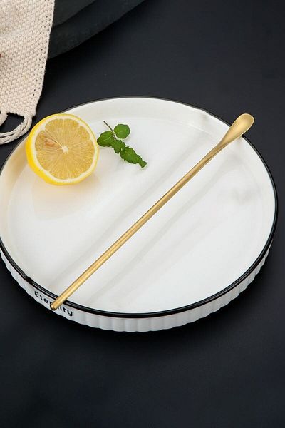 Chavin 19 cm 304 Steel Cocktail Mixing Spoon - Coffee Latte Bartender