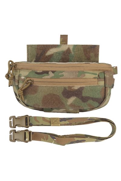 Choice Multicam Hanger Pouch Compact Abdominal Dangler Pack Quick Release Shoulder Bag Integrates  Vest Pla