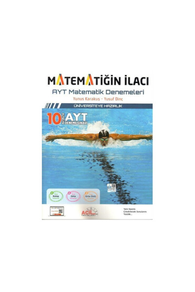 Garantör Akademi 2025 acil yaynları ayt matematiğin ilacı branş deneme