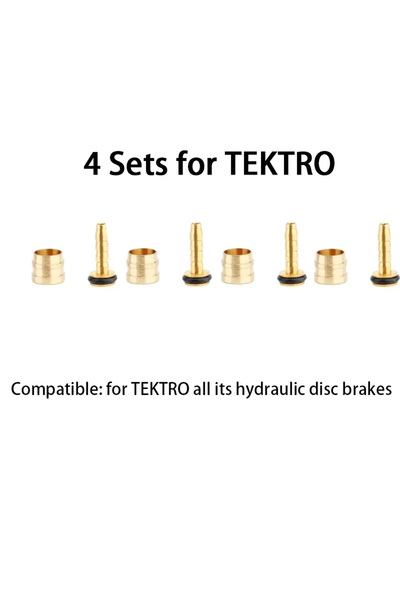 Choice 4 مجموعات من إبرة زيت الدراجة الجبلية Tektro 4/10/20 مجموعة رأس زيتون ...