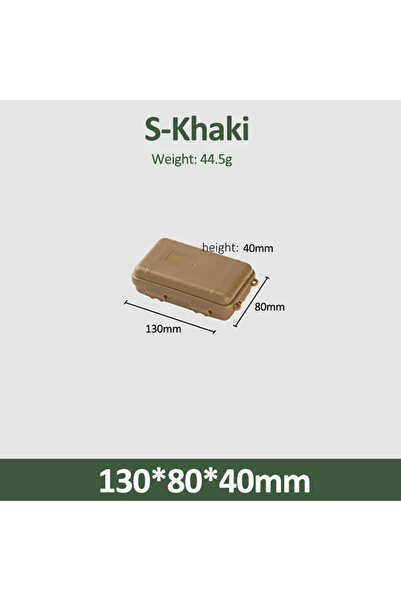 Choice صندوق أدوات S-Khaki EDC للتخييم في الهواء الطلق، حقيبة مقاومة للصدمات ...