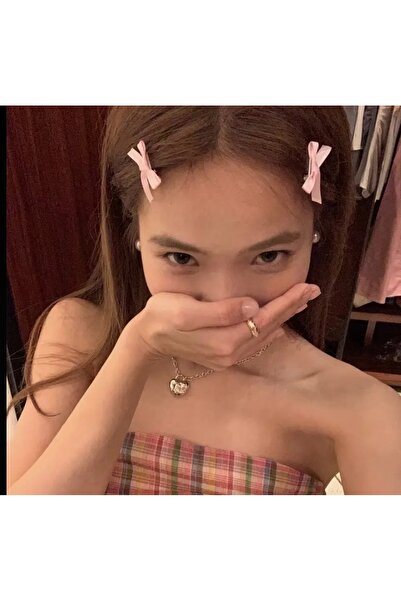 alhifa Satenski novi modni set tankih mašni i kopči