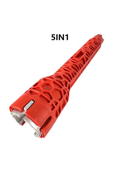 Choice A 5/8 in 1 sink faucet wrench repair tool non-slip kitchen bathroom faucet assembly key plumbing in.