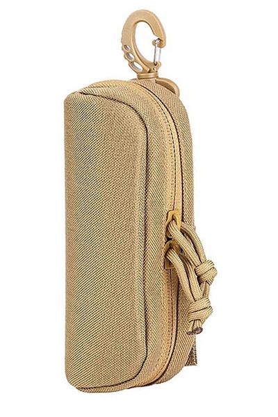 Choice tan Tactical MOLLE Eyeglass Case Hunting Shockproof Protective Goggles Box Portable Outdoor Sunglass
