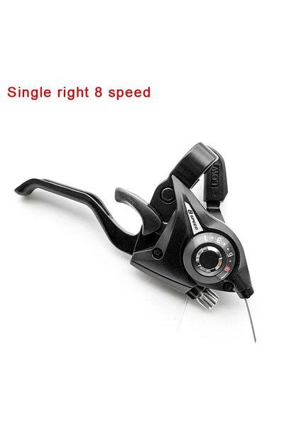 Choice VN-ZXS0092-BK-8 Mountain Bike Finger Pivot / Bicycle Connecting Finger Pivot Gate Handle / EF51-7/8