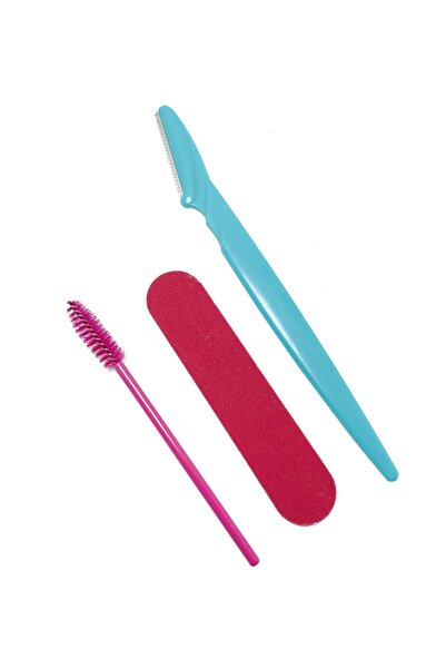 Weather Forecast Kaş Usturası Törpü Kaş Fırçası Tarağı 3 lü Set cin439