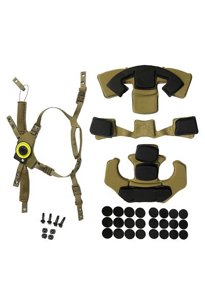 Choice Desert set Tactical Airsoft Paintball Helmet Suspension System Protective Pads Gen1 Memory Foam Pad