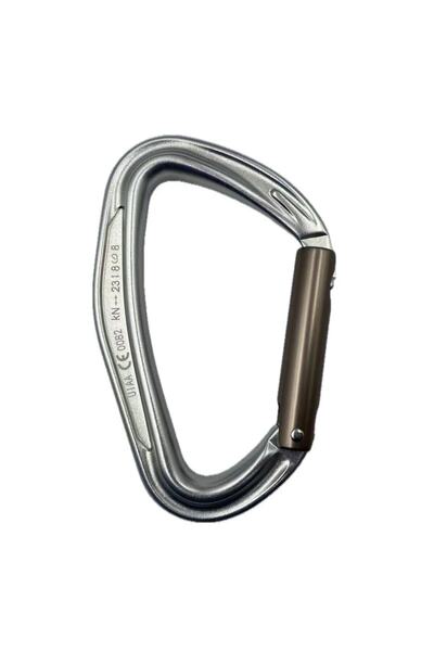 Choice حلقة تسلق من الألومنيوم 7075 من Sliver CLIWIZ SGM7118 منحنية على شكل ح...