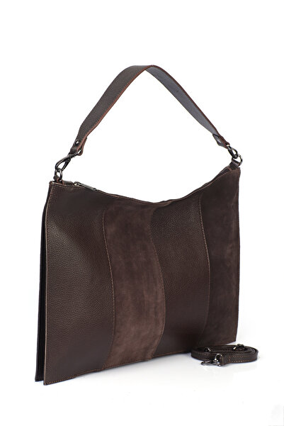 Ysmn Γυναικεία τσάντα ώμου από γνήσιο δέρμα YC012058DRL