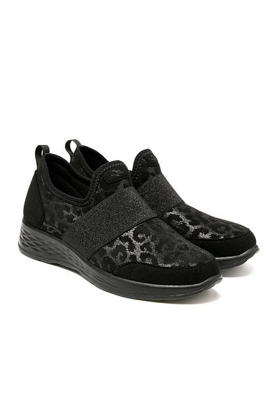 Fly Flot Tenis pentru femei / fete (zilnic) 67 H82 AX Fly Flot CLOTH WOMAN Negru