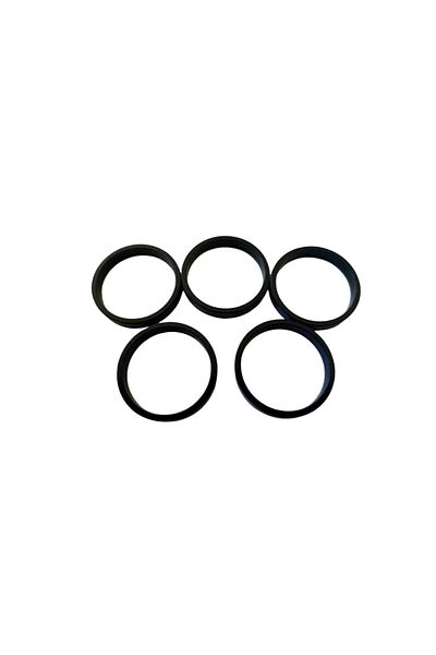 Choice 5mm 5pcs 5PCS Aluminum Alloy Bicycle Headset & Handlebar Stem Spacers Set of 5MM,10MM,20MM Fit 1 1/8