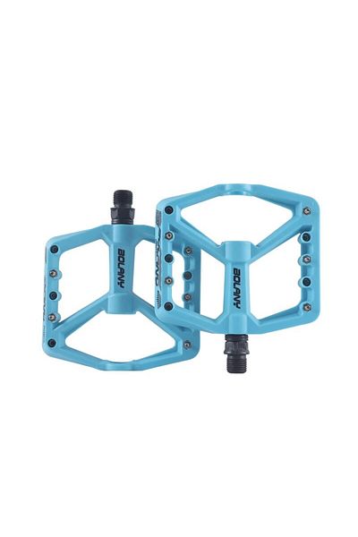 Choice Blue BOLANY Bicycle Pedal Bike Anti-slip Nylon Pedals MTB Ultra Light Sealed Bearing Nylon Pedal Bic