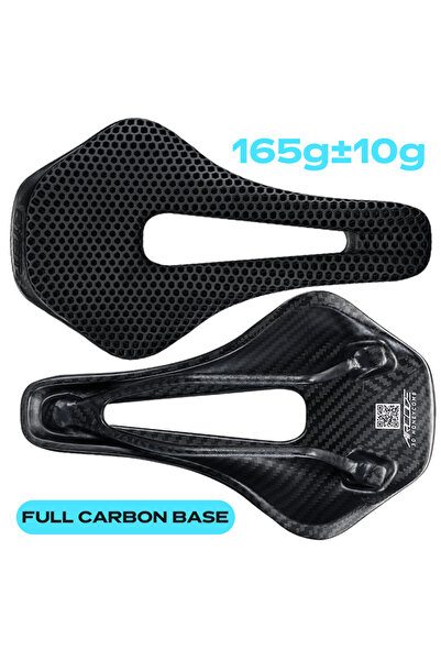 Choice سرج RYET من الكربون الأسود مطبوع ثلاثي الأبعاد مصنوع من الكربون بالكام...