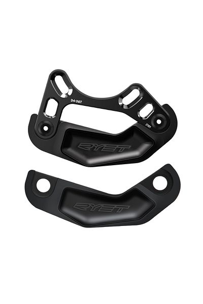 Choice 34-36T BLACK 2022 RYET Bicycle Chain Guide MTB BASH GUARD Stabilizer 26-32T 34-36T Chainring Protect