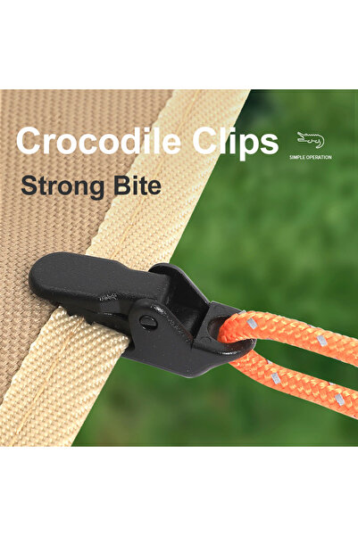 Choice قطعة واحدة 10/20/50 قطعة من مشابك الخيام القوية مشابك القماش المشمع ال...