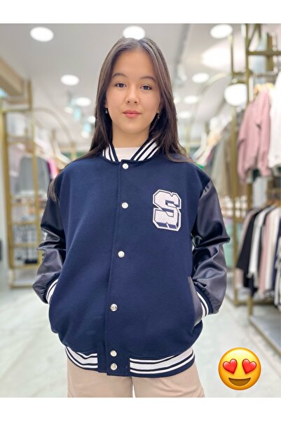 Minimoda Kids Kaşe Kumaş Bomber Ceket