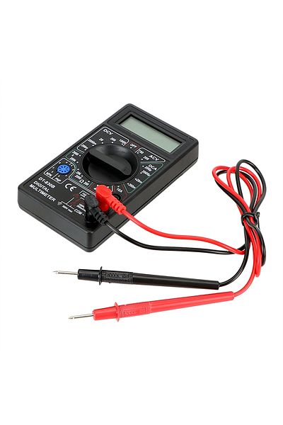 NICEYARD black LCD Auto Range Digital Voltmeter Multimeter Ohmmeter Volt Tester Electrical Instrument Analysi