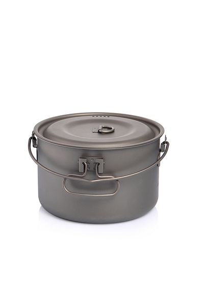 Choice 2900ml Widesea Camping Tableware Titanium Cookware set tourism cauldron Outdoor Cooking Pot Picnic K