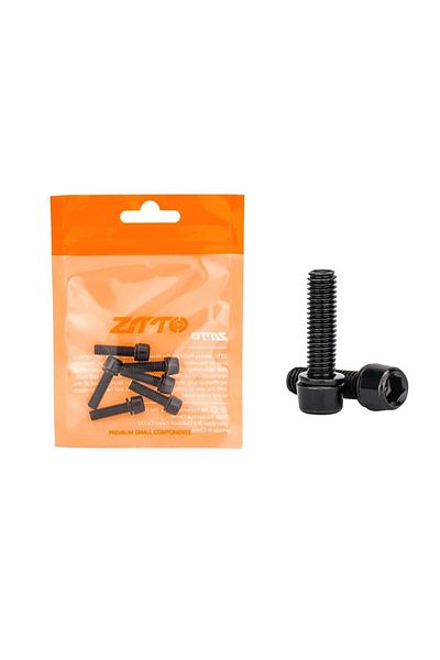 ZTTO Stem M5x18 Black x6 ZTTO Bicycle Rustproof Steel Stem Screw Colorful Rainbow Bolt Thread M5x18mm 5mm