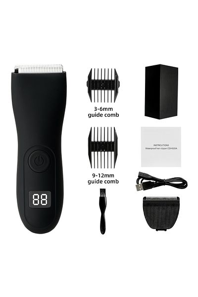 mubittu Style B Set1 withbox Mens Body Hair Trimmer for Men Balls Women Lady Shaver Hair Removal Bikini Trim