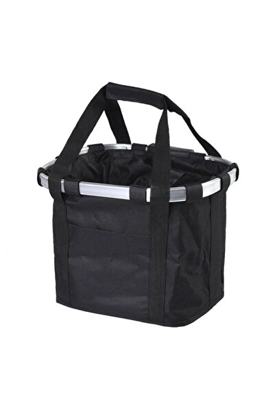 Choice حقيبة حمل أمامية سوداء للدراجة الهوائية للكلاب الأليفة الصغيرة 2 في 1 ...