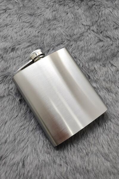 Güneş Weather Forecast Steel 7 oz 200 ml Liquor Flask Py48-7