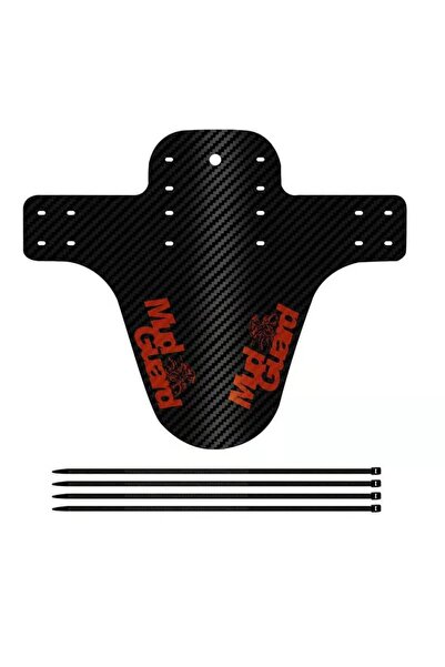 Choice واقي الطين المحمول للدراجة الهوائية من الكربون البرتقالي، واقي الطين ل...