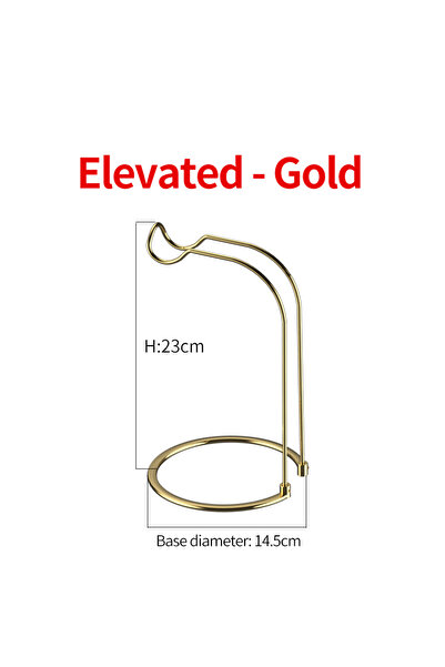 Choice حامل عرض بكرة الصيد الذهبي المرتفع من الفولاذ المقاوم للصدأ حامل بكرة ...