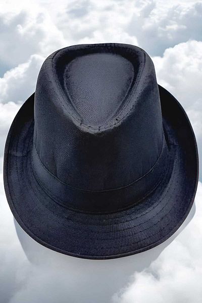Trenderrs Унисекс детска шапка Fedora 6-12 години