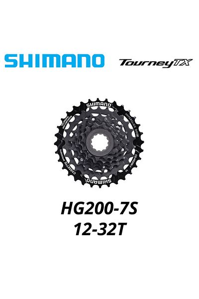 Choice 7S 12-32T Shimano TOURNEY TX HG200 CS 7 8Speed Cassette Sprocket CS-HG200 7s 8S 8v 7v 12-28T 12-32T