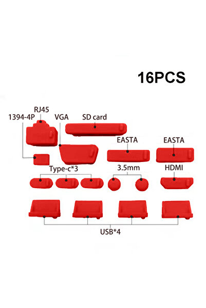 Choice Red Olaf Universal Anti Dust Plug Cover Stopper Laptop Type C dust plu...