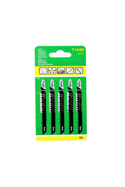 Choice1 T144D 5 قطع 5 قطع شفرات منشار منحنية عالية الجودة للمناشير الكهربائية...