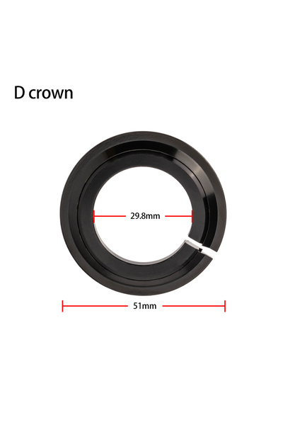 ZTTO غسالة سماعة رأس دراجة مستقيمة إلى مدببة مقاس 1.5 بوصة، قاعدة سماعة رأس 1...