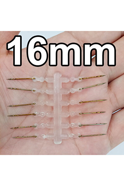 Choice 12 قطعة من دبابيس الطعم المعدنية مقاس 16 مم، ملحقات صيد الكارب، دبابيس...