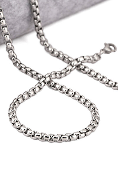 Chavin Gri 75 cm. 2 mm. Erkek Çelik Zincir de95