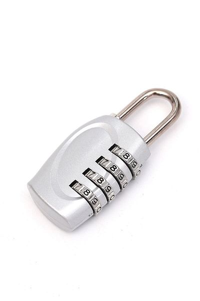Weather Forecast 25 Mm 4 Combination Padlock - Resettable Cabinet and Luggage Bag Cin538slv