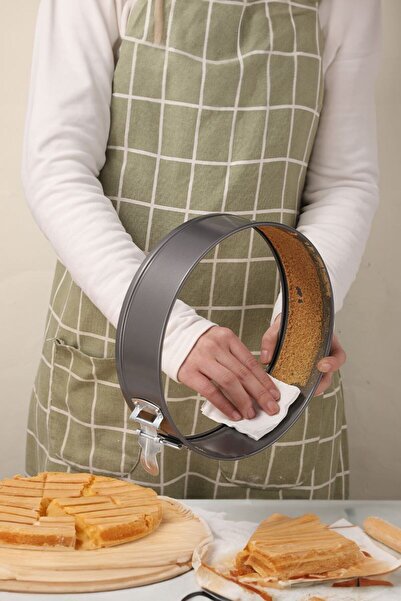 Chavin 24-26-28 cm Round Clamped Carbon Steel Cake Set - Cin802Sy