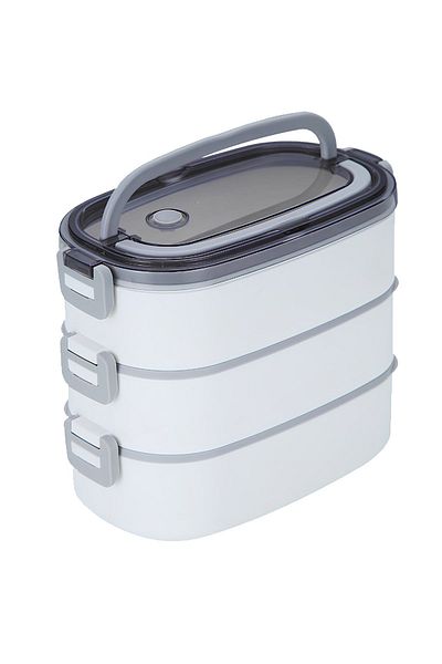 Weather Forecast Recipient de depozitare a alimentelor din oțel 304, 2200 ml, pliat (NU PĂSTRAȚI CĂLDURĂ) Cin606by