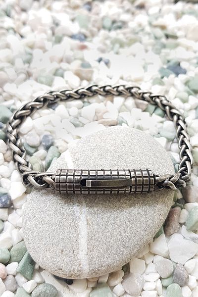 Chavin 5.5 MmRetro 316 L Steel Men's Bracelet Ep03