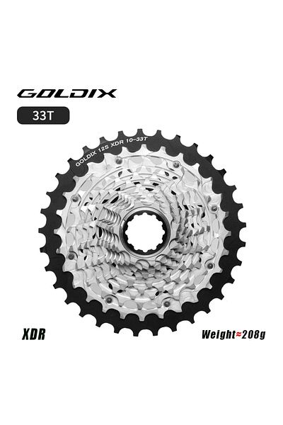 GOLDIX Road XDR 12S 10T-33T GOLDIX XDR 12 Speed Cassette 28T 33T 36T Ultralight K7 Cassette 12V for Sram XD