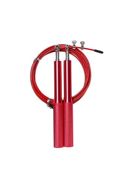 Choice red High Fast Speed Rope Wire Rope Jump Skipping Black Rope Aluminum Handle Adjustable Steel For Fit