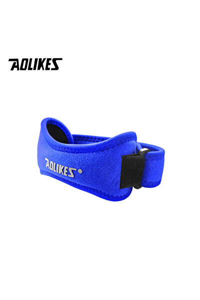 Aolikes 7919 دعامة ركبة زرقاء قطعة واحدة لتخفيف آلام الركبة، حزام دعم الرضفة،...