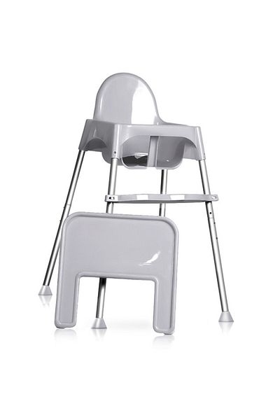 TEKNUM High Chair With Removable Tray - Grey