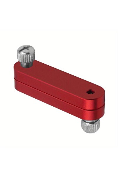 Choice Red Block Combination Right Angle Ruler, Ruler Positioning Block, Adjustment Positioning Limit, Wood