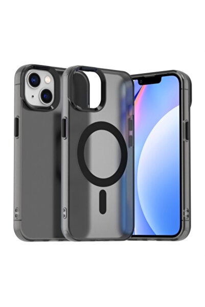 Rivor Apple iPhone 13 & iPhone 14 Kılıf Kamera Çıkıntılı Magsafe Ve Kenarları...