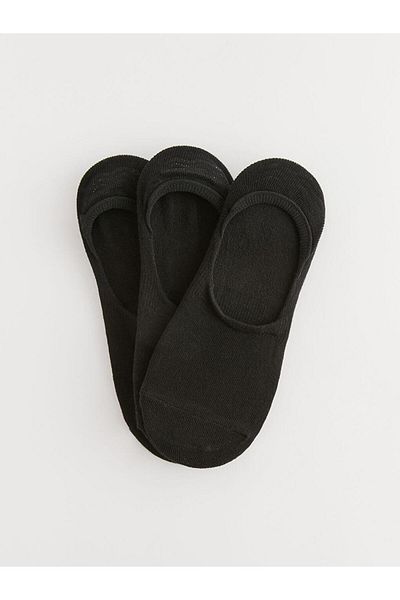 LC Waikiki Women's Plain Ballerina Socks 3 Pack (S3)