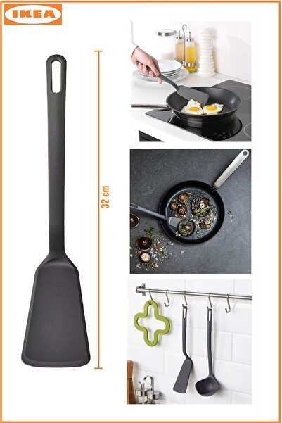 IKEA Fullandad Set of 6 Gray Spoon Ladle