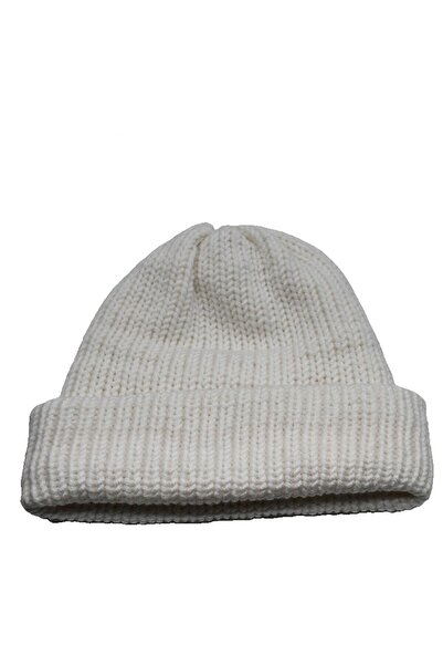 şapkadan Χοντρό χειμωνιάτικο πλεκτό μάλλινο γυναικείο μπερέ διπλής στρώσης